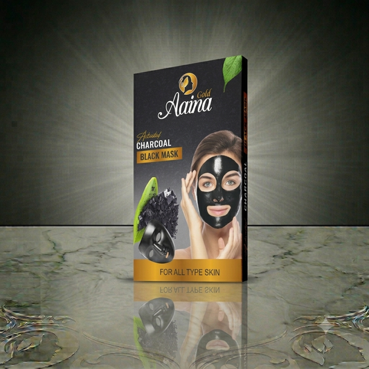Aaina Gold Charcoal Mask