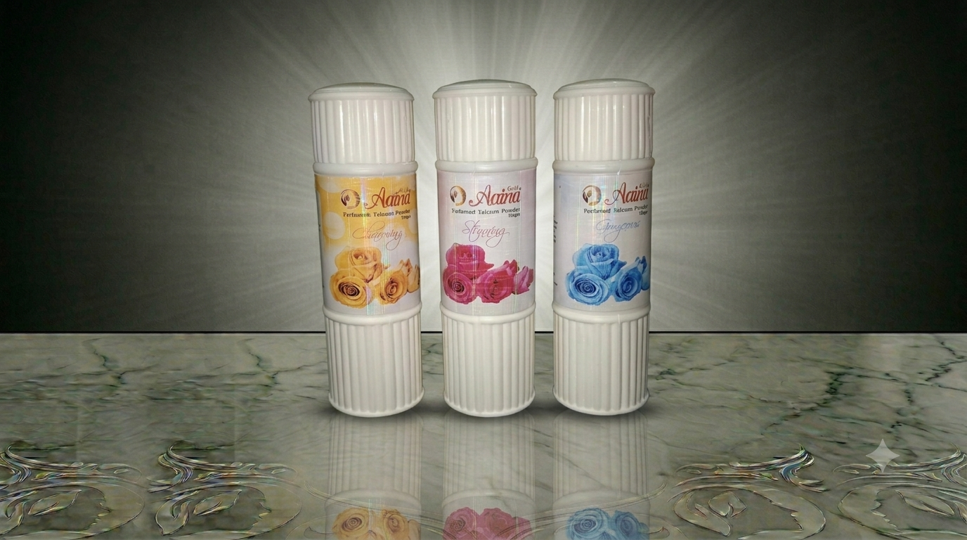 Aaina Gold Perfumed Talc Powder